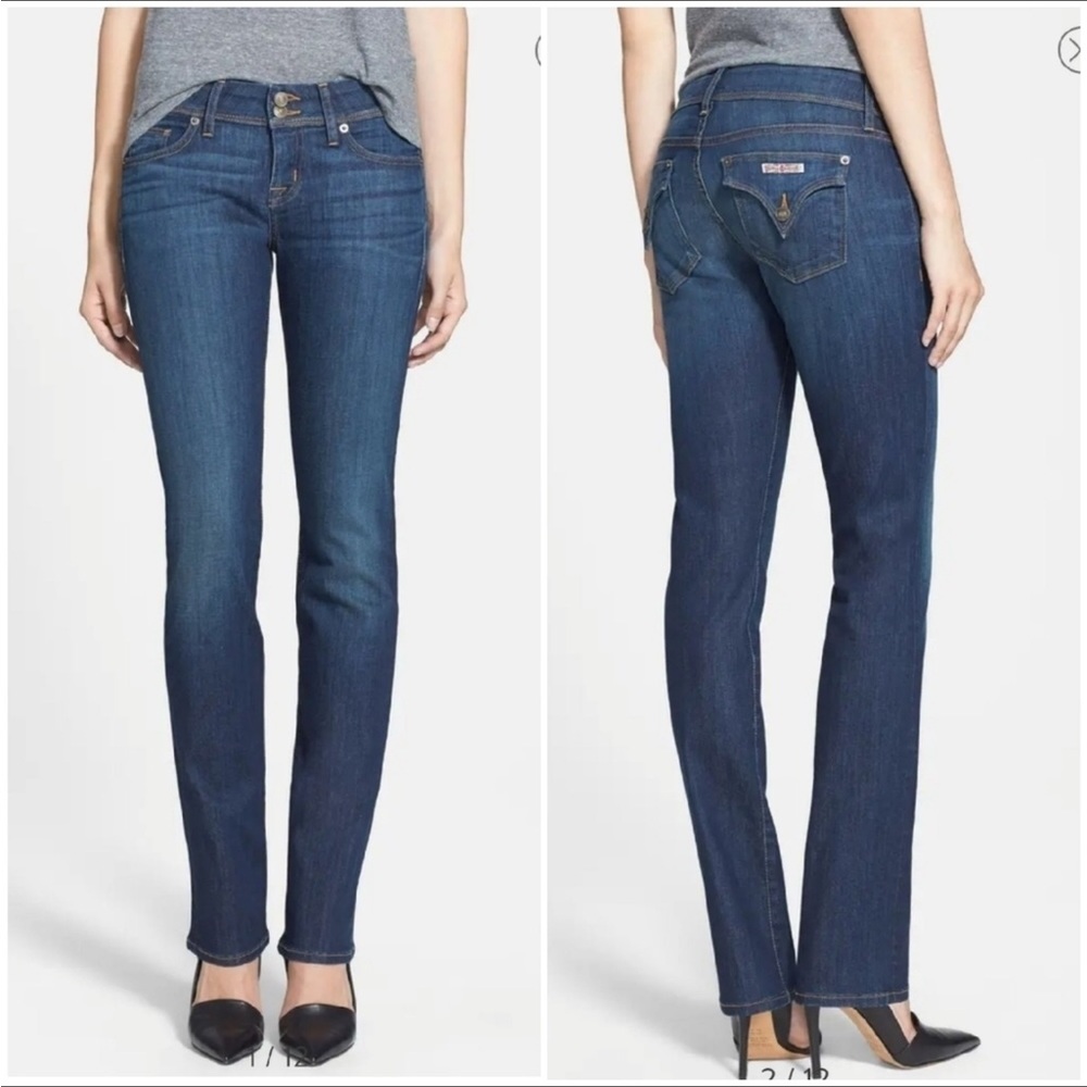 Hudson Jeans Ginny straight leg, full length, size 27, EUC